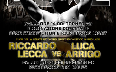 Boxe, 25 Aprile 2014: Riccardo Lecca vs Luca Arrigo (Stazione Birra)