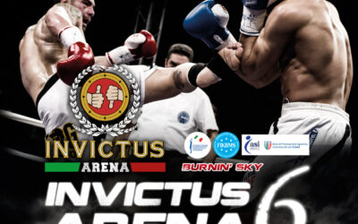 INVICTUS ARENA 6….UNA SETTIMANA AL GALÀ DI KICKBOXING E MMA CHE INFIAMMERÀ LA CAPITALE